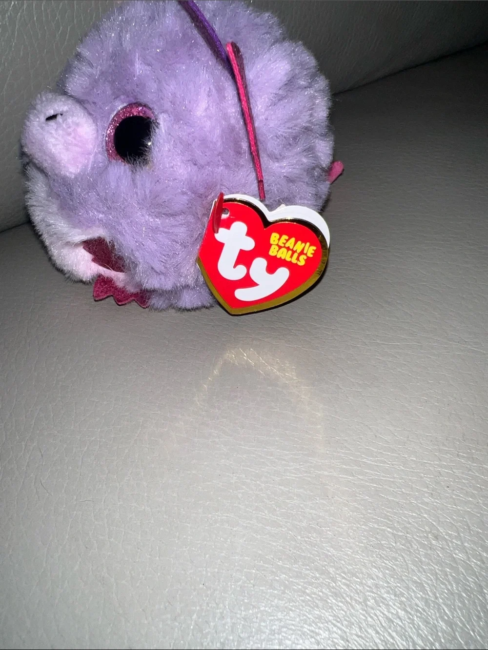 Plush Lavender Mini Dragon Pet Toy - Soft Purple Plush